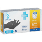 Dr-Protec-Protix-Nitrile Nero-Guanto Monouso No Polvere